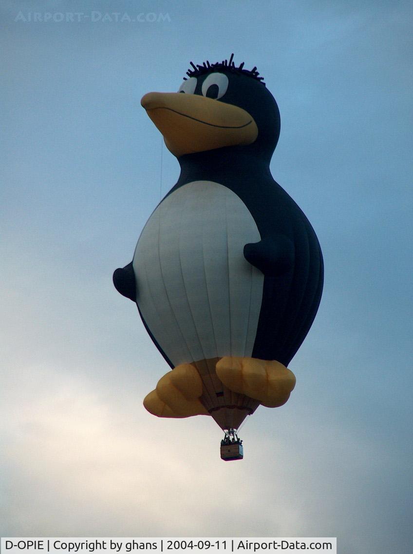 D-OPIE, 1993 Schroeder Fire Balloons SS Penguin C/N 341, WIM 2004