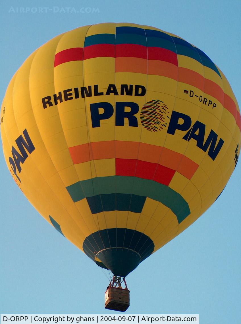 D-ORPP, 2002 Lindstrand Balloons Ltd LBL 120A C/N 835, WIM 2004
