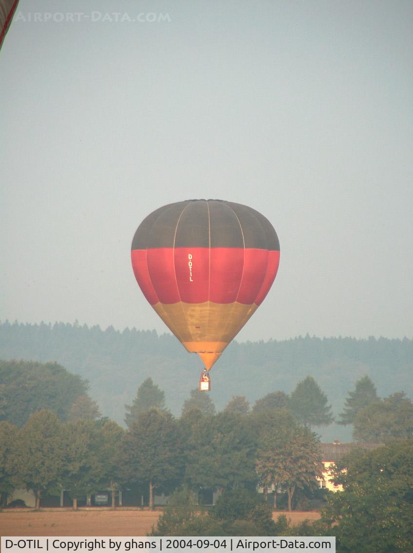 D-OTIL, 1986 Cameron Balloons O-84 C/N 1321, WIM 2004