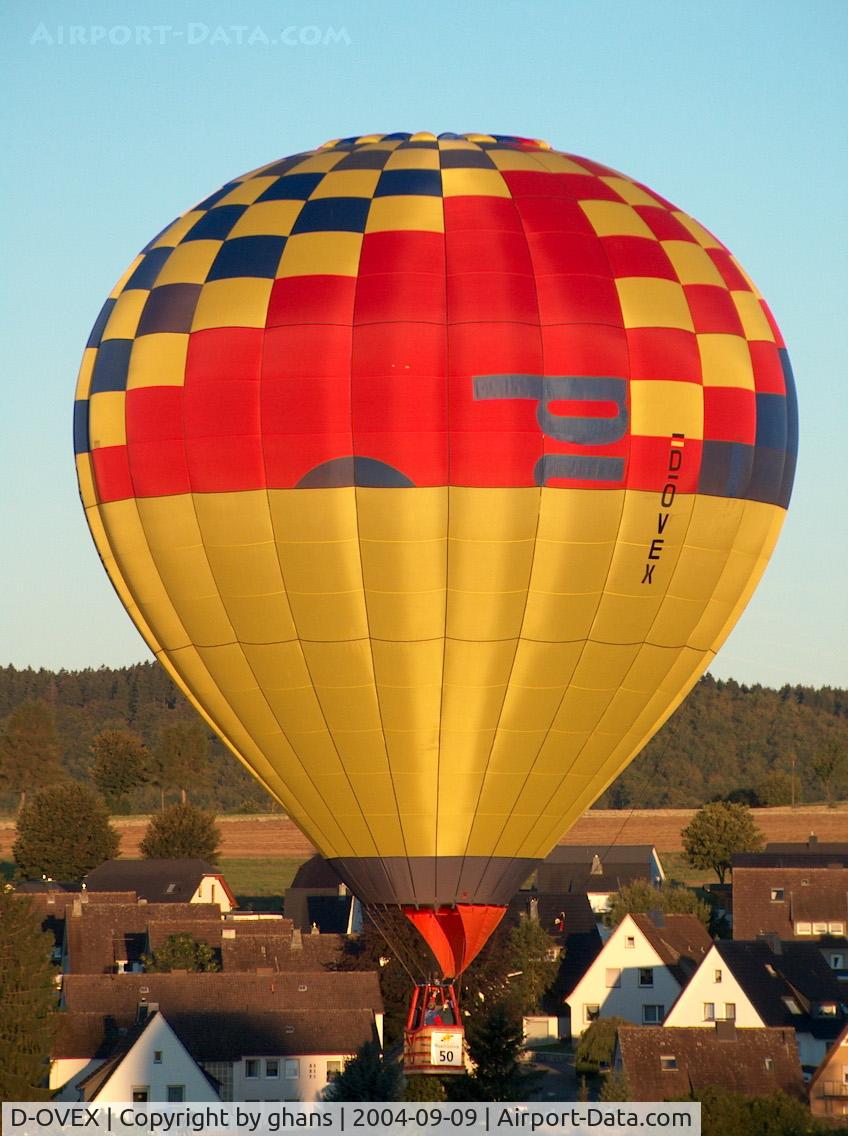 D-OVEX, 1993 Lindstrand Balloons LBL 105A C/N 056, WIM 2004