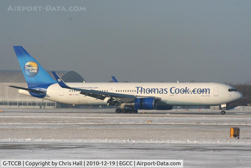 G-TCCB, 1997 Boeing 767-31K C/N 28865, Thomas Cook B767 departing from RW05L