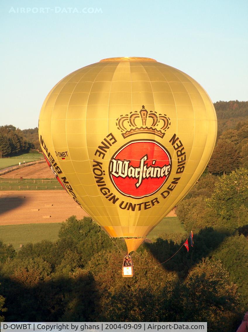 D-OWBT, 1990 Schroeder Fire Balloons G30/24 C/N 141, WIM 2004