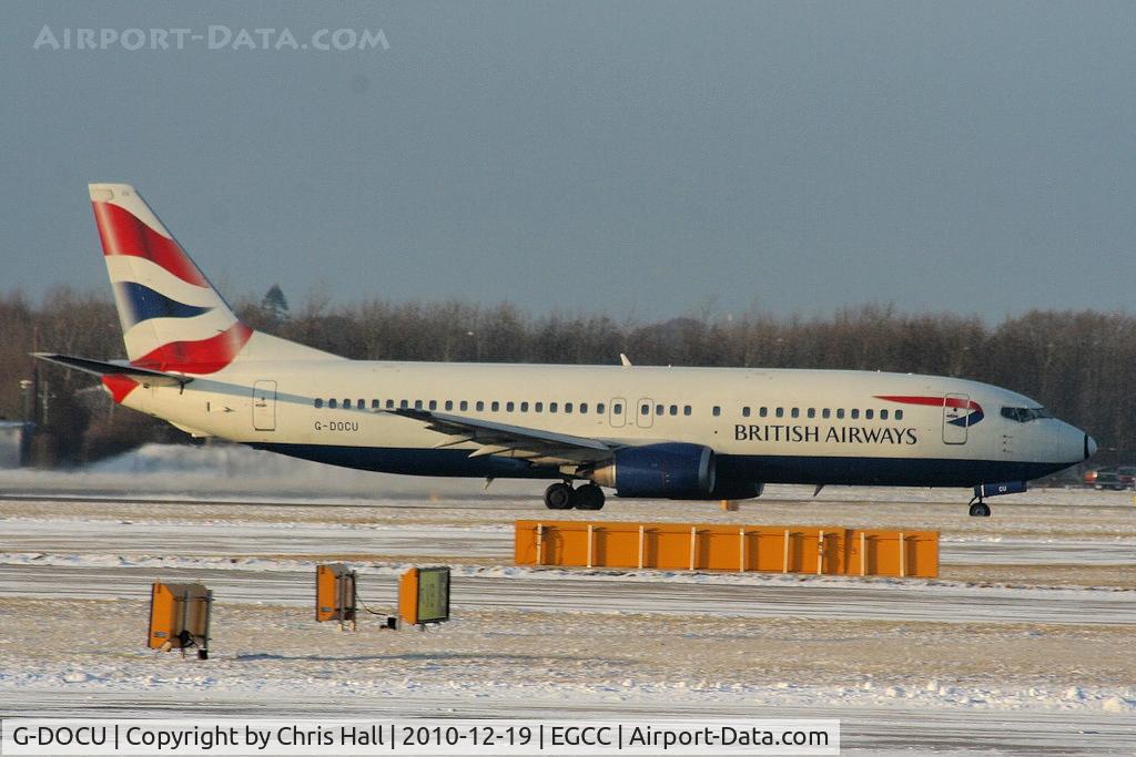 G-DOCU, 1992 Boeing 737-436 C/N 25854, British Airways B737 departing from RW05L