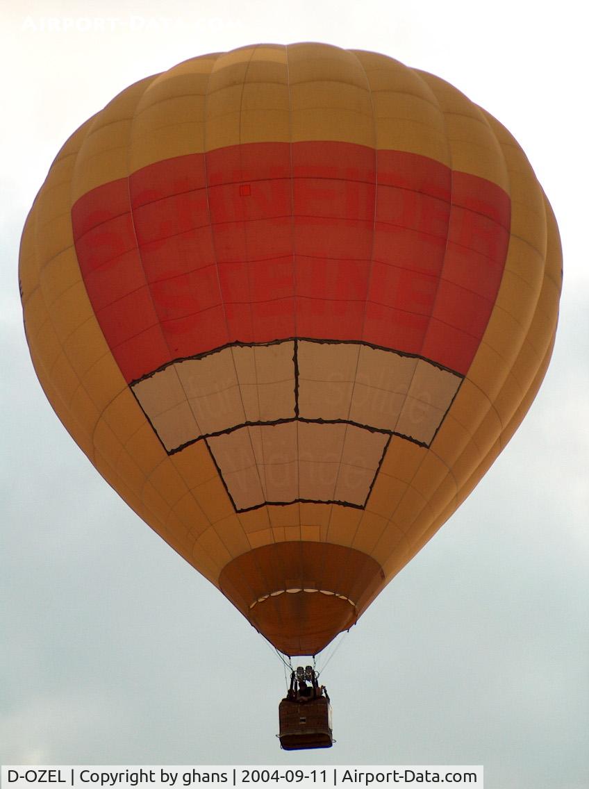 D-OZEL, 2002 Schroeder Fire Balloons G.34/24 C/N 1012, WIM 2004
