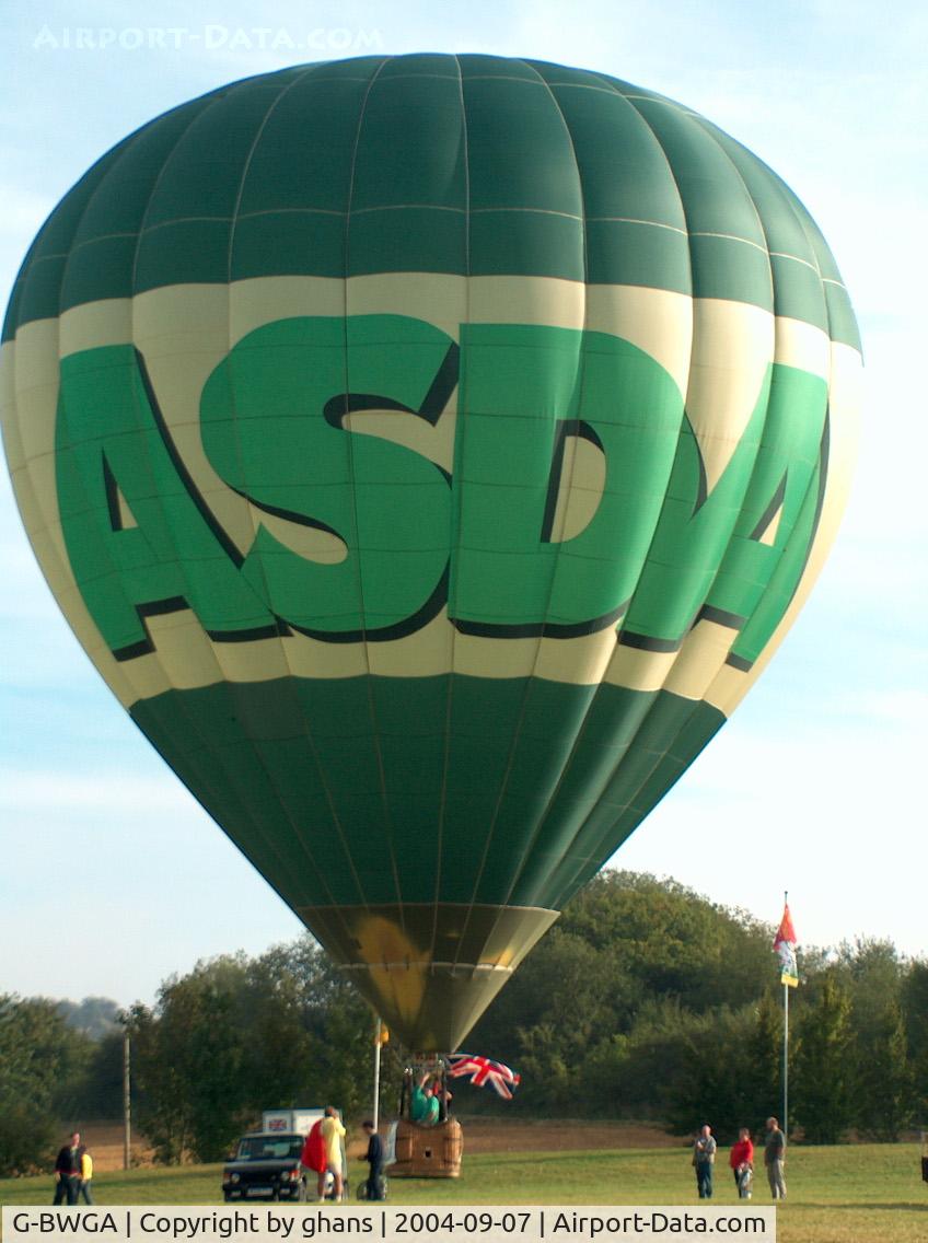 G-BWGA, 1995 Lindstrand Balloons LBL 105A C/N 295, WIM 2004