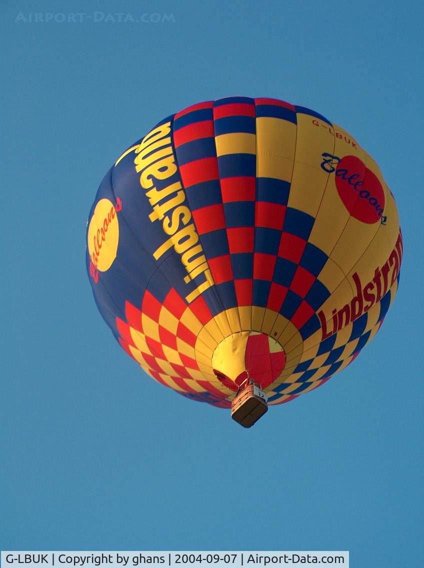 G-LBUK, 2003 Lindstrand Balloons Ltd LBL 77A C/N 922, WIM 2004