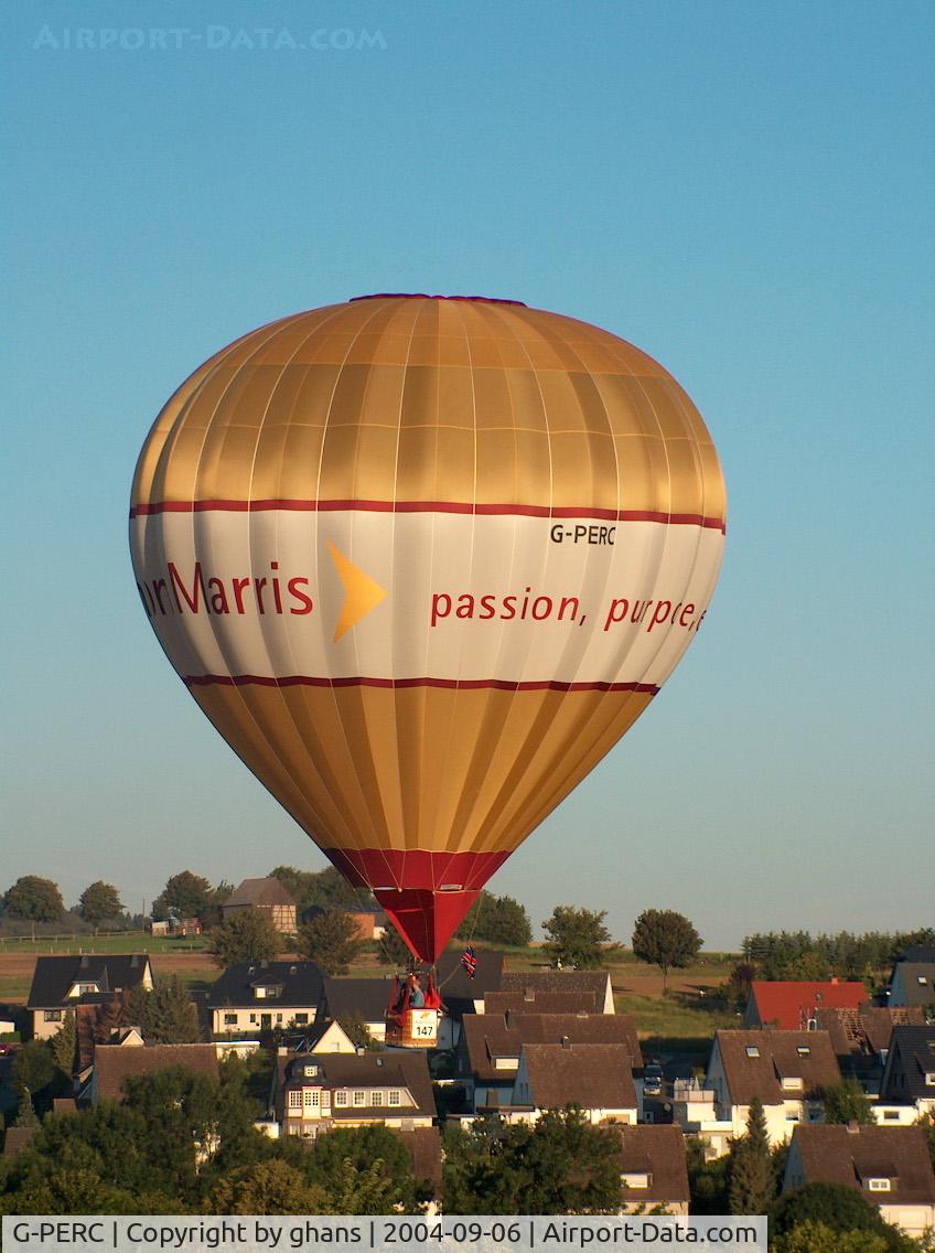G-PERC, 2001 Cameron Balloons N-90 C/N 10127, WIM 2004