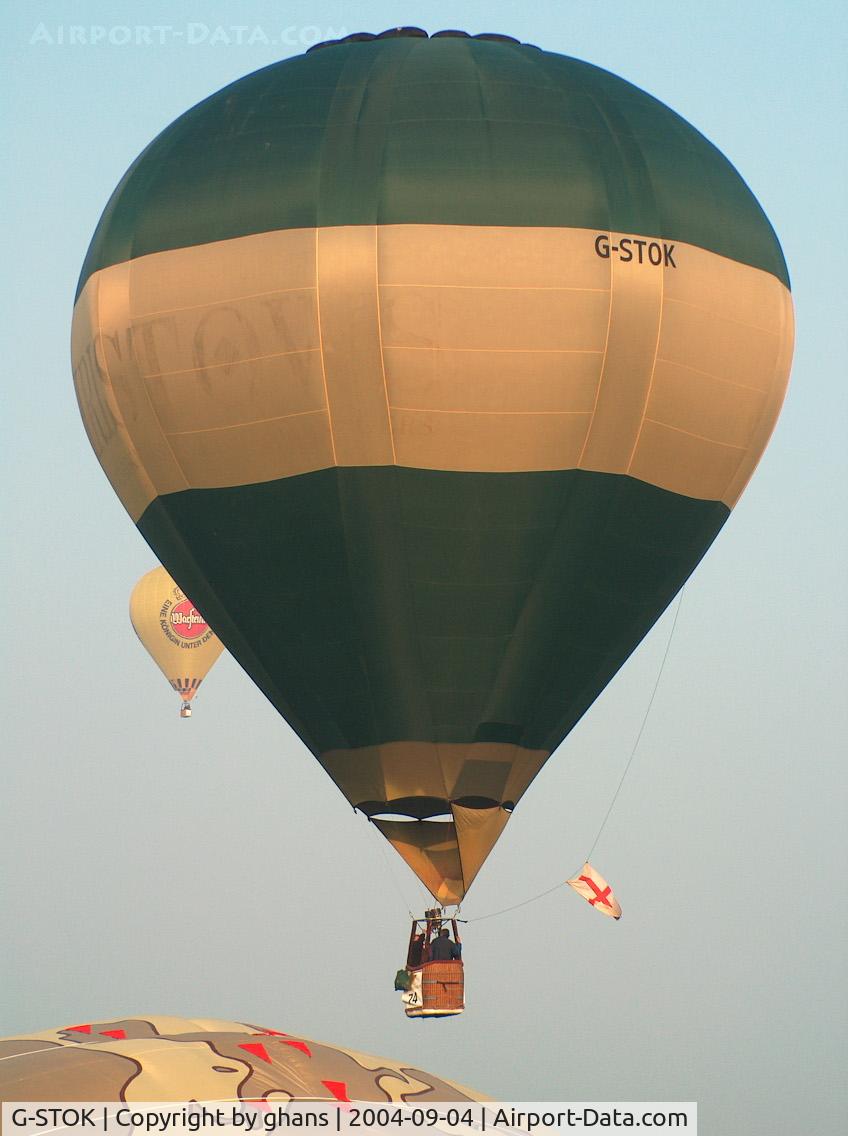 G-STOK, 2000 Cameron Balloons Colt 77B C/N 4791, WIM 2004