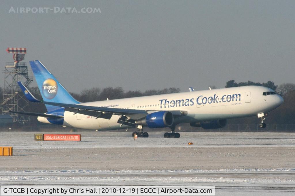 G-TCCB, 1997 Boeing 767-31K C/N 28865, Thomas Cook B767 departing from RW05L