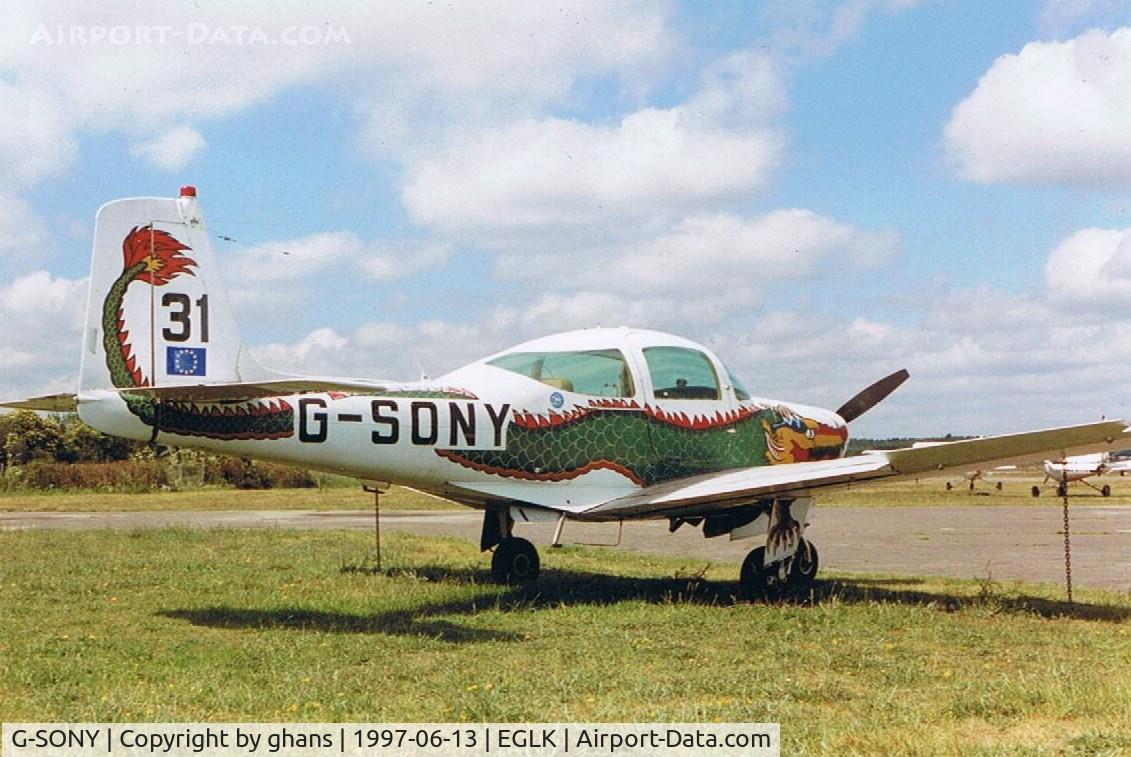 G-SONY, 1967 Aero Commander 200D C/N 358, Dragon colors