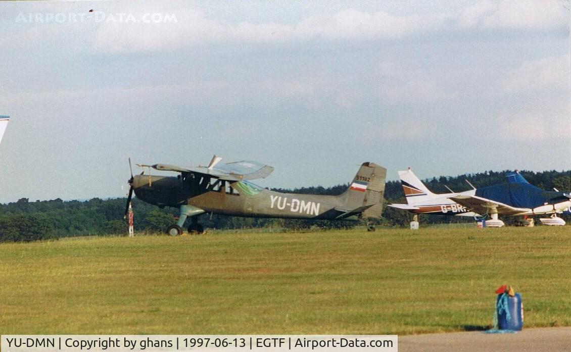 YU-DMN, 1975 Utva UTVA-66 C/N 0857, Strange visitor at Fairoaks