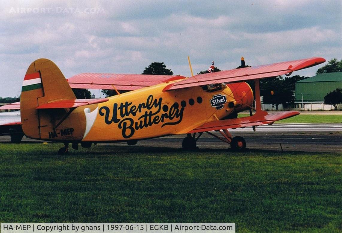 HA-MEP, 1980 Antonov An-2R C/N 1G190-25, Utterly Butterly