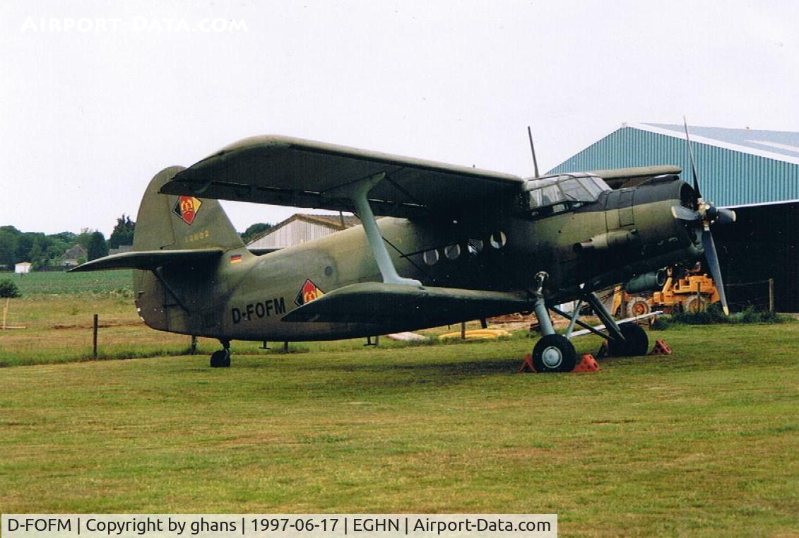 D-FOFM, Antonov An-2 C/N Not found D-FOFM, Sandown
