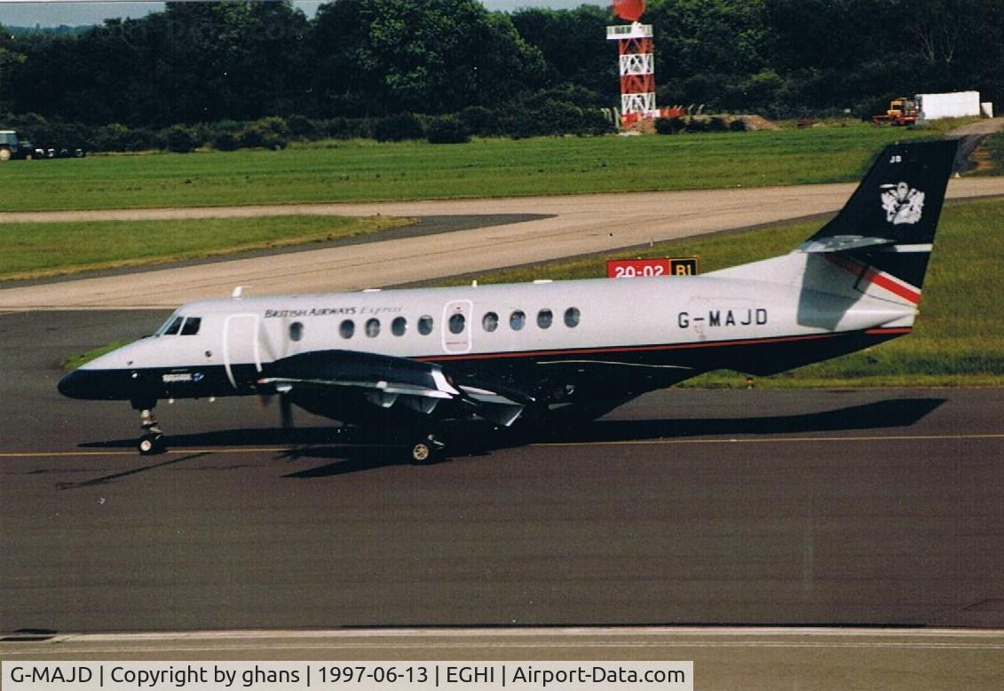G-MAJD, 1992 British Aerospace Jetstream 41 C/N 41006, Flying for BA Express