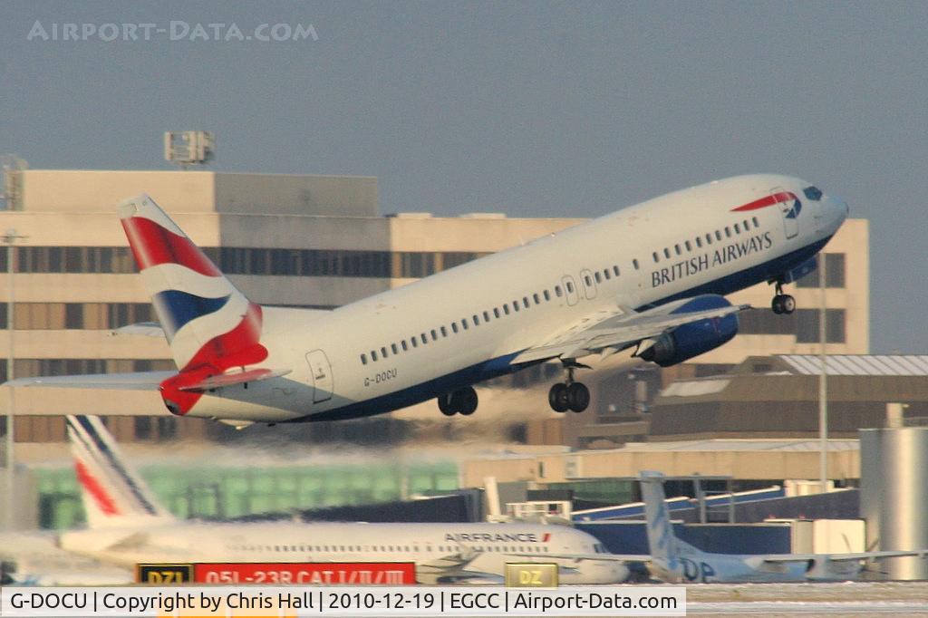 G-DOCU, 1992 Boeing 737-436 C/N 25854, British Airways B737 departing from RW05L