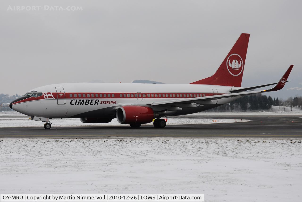 OY-MRU, 1999 Boeing 737-73S C/N 29079, Cimber Sterling