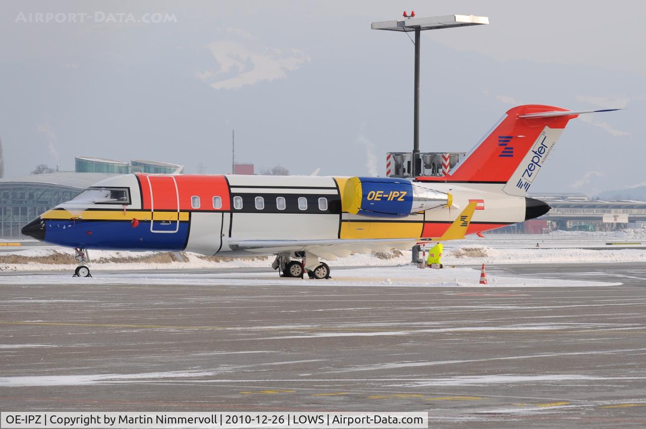 OE-IPZ, 2009 Bombardier Challenger 605 (CL-600-2B16) C/N 5808, Private