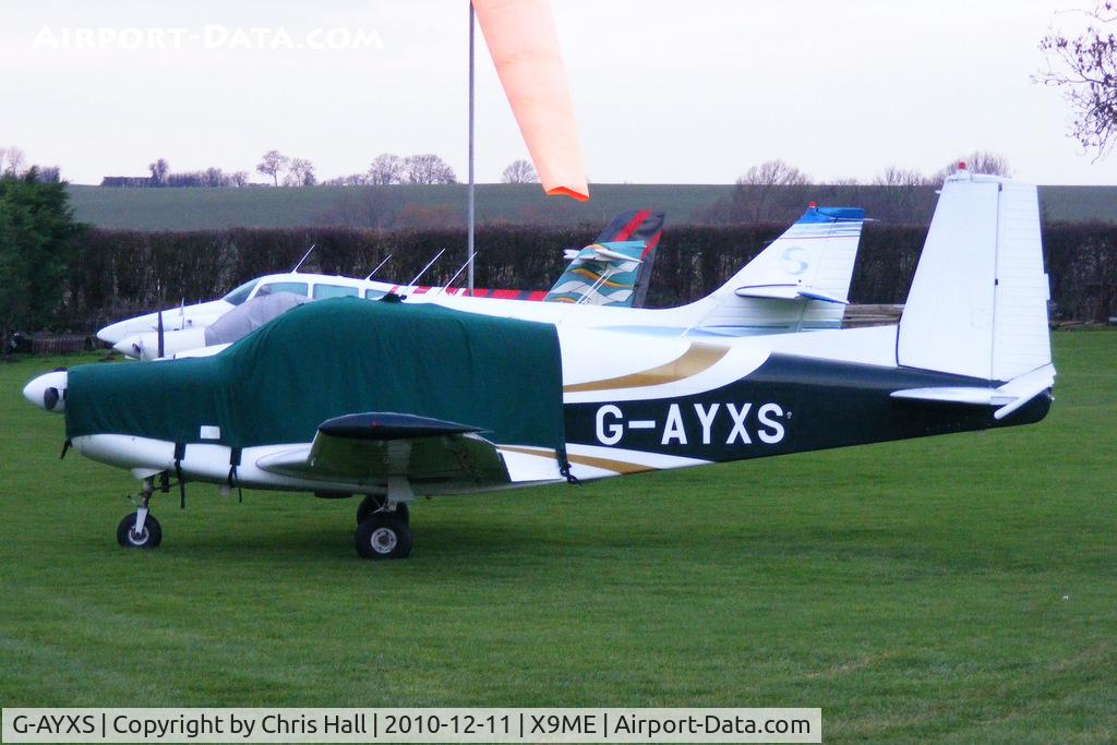 G-AYXS, 1968 SIAI-Marchetti S-205-18R C/N 4-165, privately owned