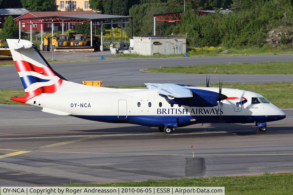 OY-NCA, 1995 Dornier 328-100 (C-146A Wolfhound) C/N 3047, BA8292 (SUS92B) to Aarhus