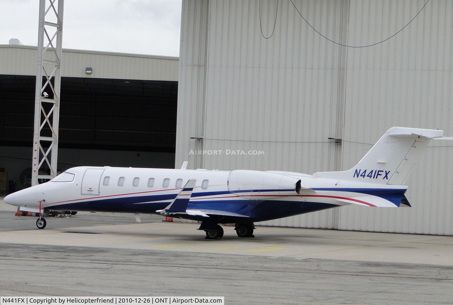 N441FX, 2008 Learjet 45 C/N 357, Parked on the southside