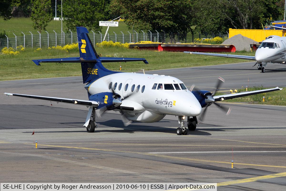 SE-LHE, 1989 British Aerospace BAe-3201 Jetstream C/N 854, Direktflyg operating Skyways JZ197 to Visby