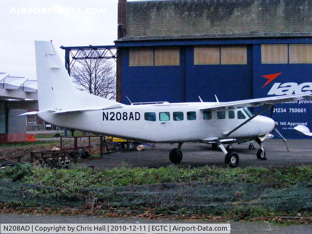 N208AD, 1997 Cessna 208B Grand Caravan C/N 208B0637, normally used by the parachuting club at Dunkeswell Aerodrome