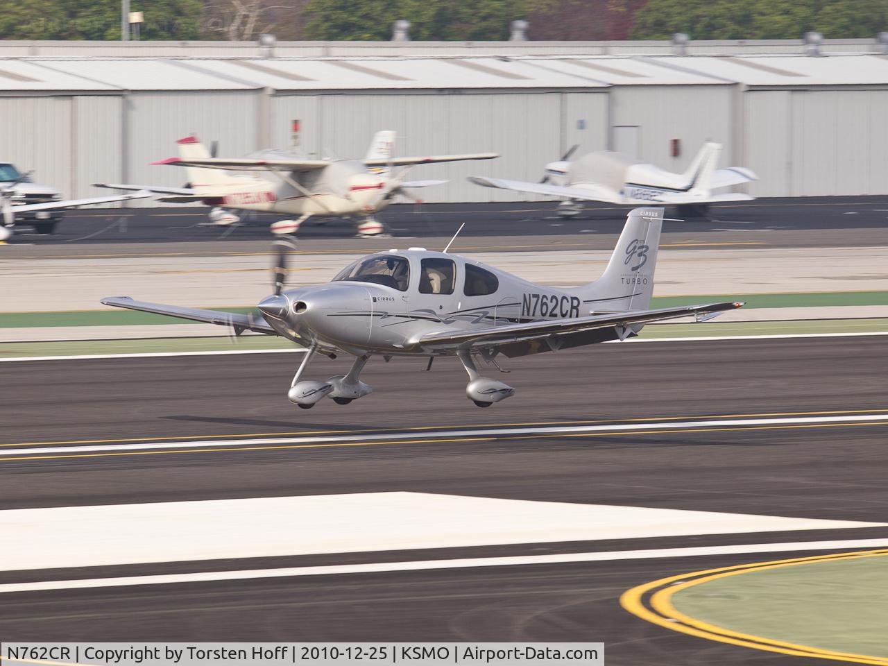 N762CR, 2007 Cirrus SR22 C/N 2870, N762CR arriving on RWY 21