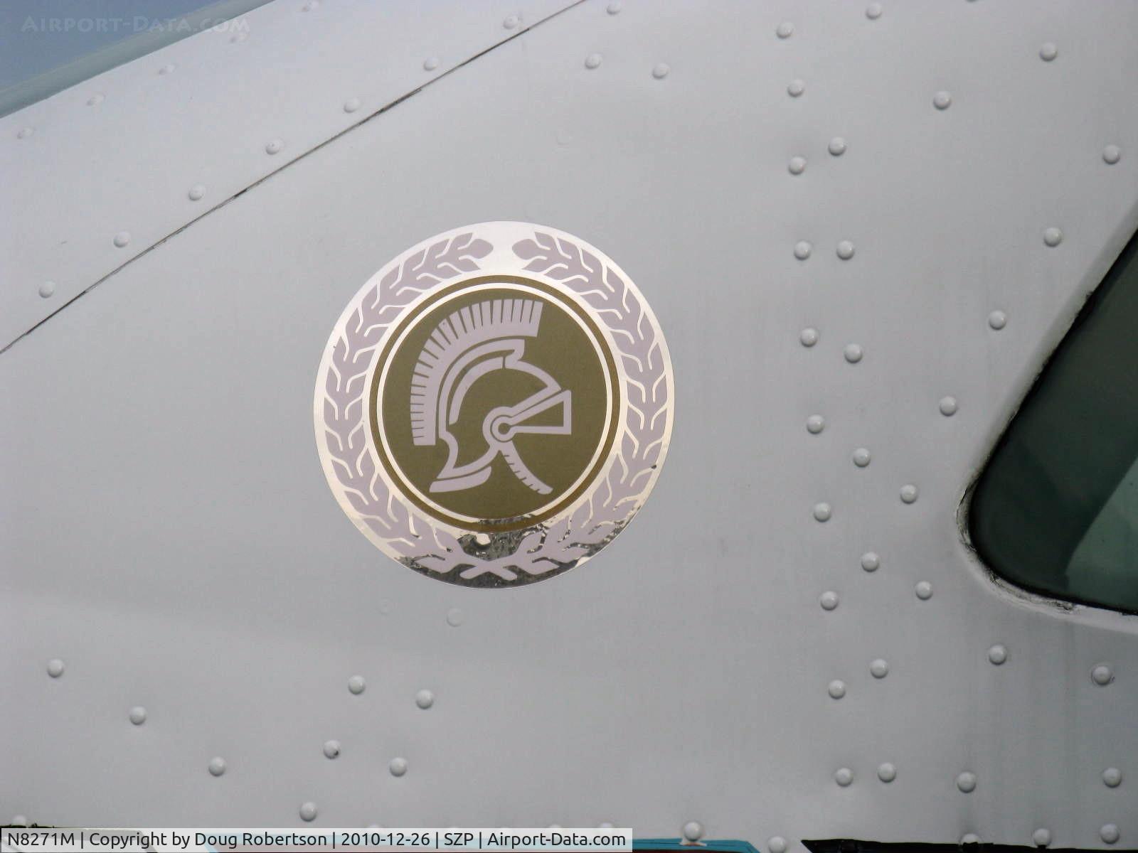 N8271M, Cessna T210M Turbo Centurion C/N 21062041, 1977 Cessna T210M TURBO CENTURION II, Continental TSIO-520-R 310 hp, Centurion logo