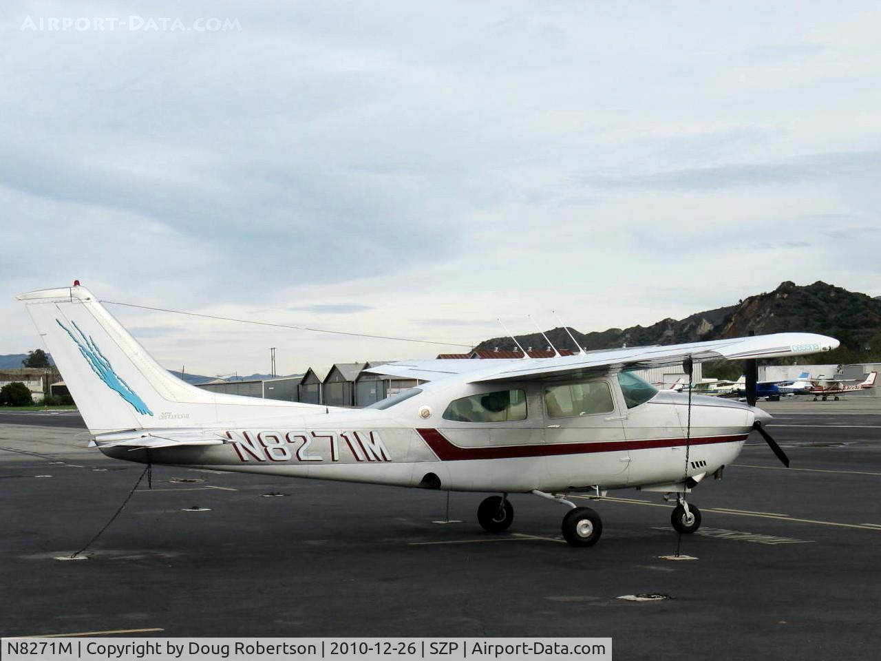 N8271M, Cessna T210M Turbo Centurion C/N 21062041, 1977 Cessna T210M TURBO CENTURION II, Continental TSIO-520-R 310 Hp