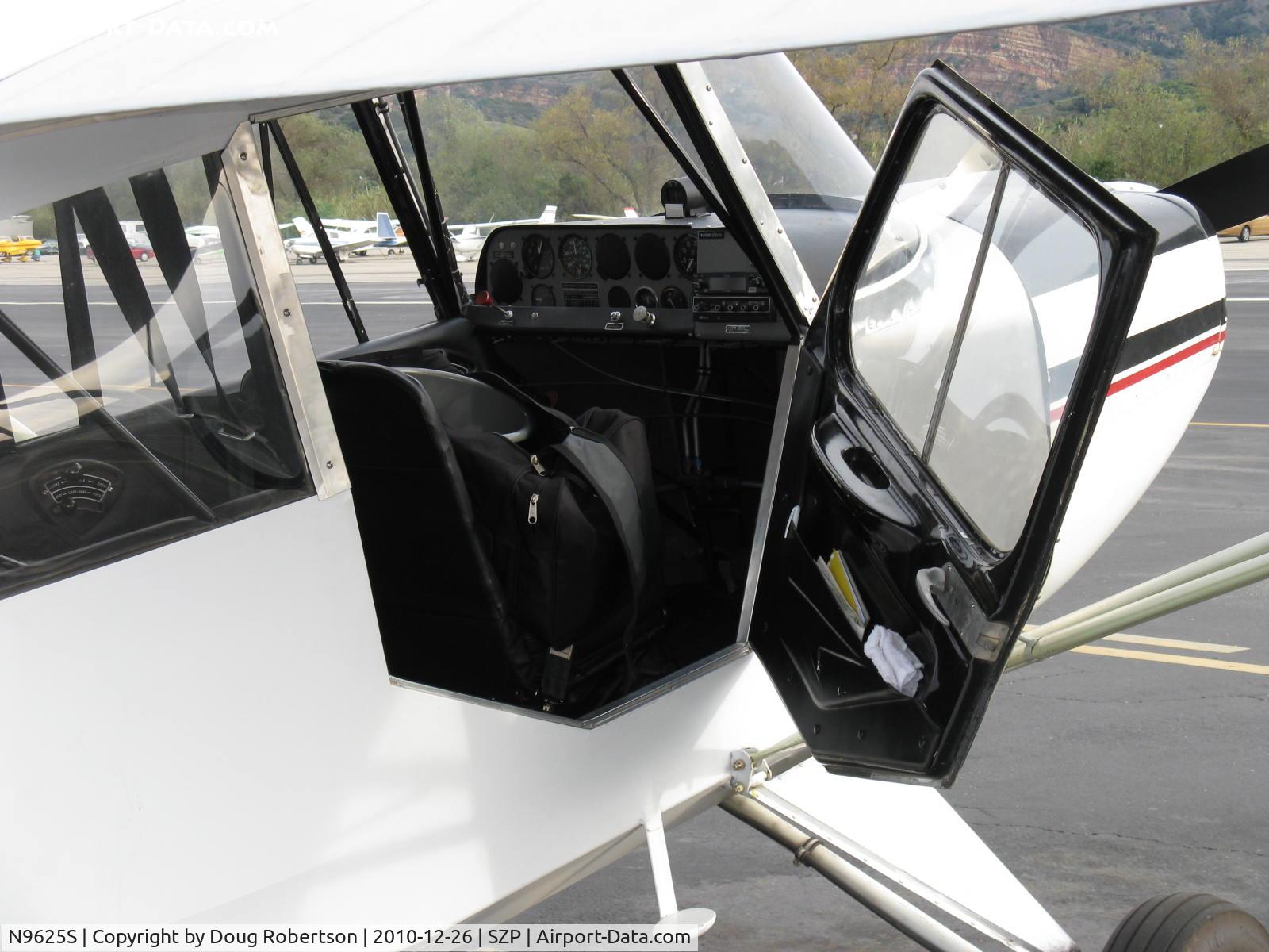 N9625S, 1966 Champion 7GCAA Citabria C/N 57, 1966 Champion 7GCAA CITABRIA, Lycoming O-320 150 Hp, panel