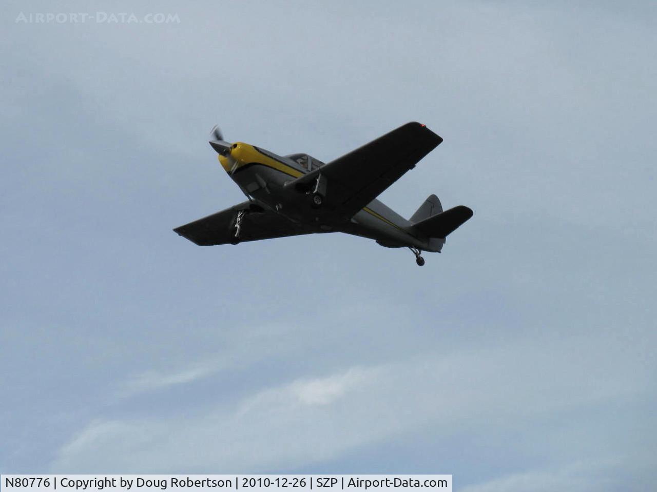 N80776, 1946 Globe GC-1B Swift C/N 179, 1946 Globe GC-1B SWIFT, Continental IO-360 210 Hp upgrade, takeoff climb Rwy 22