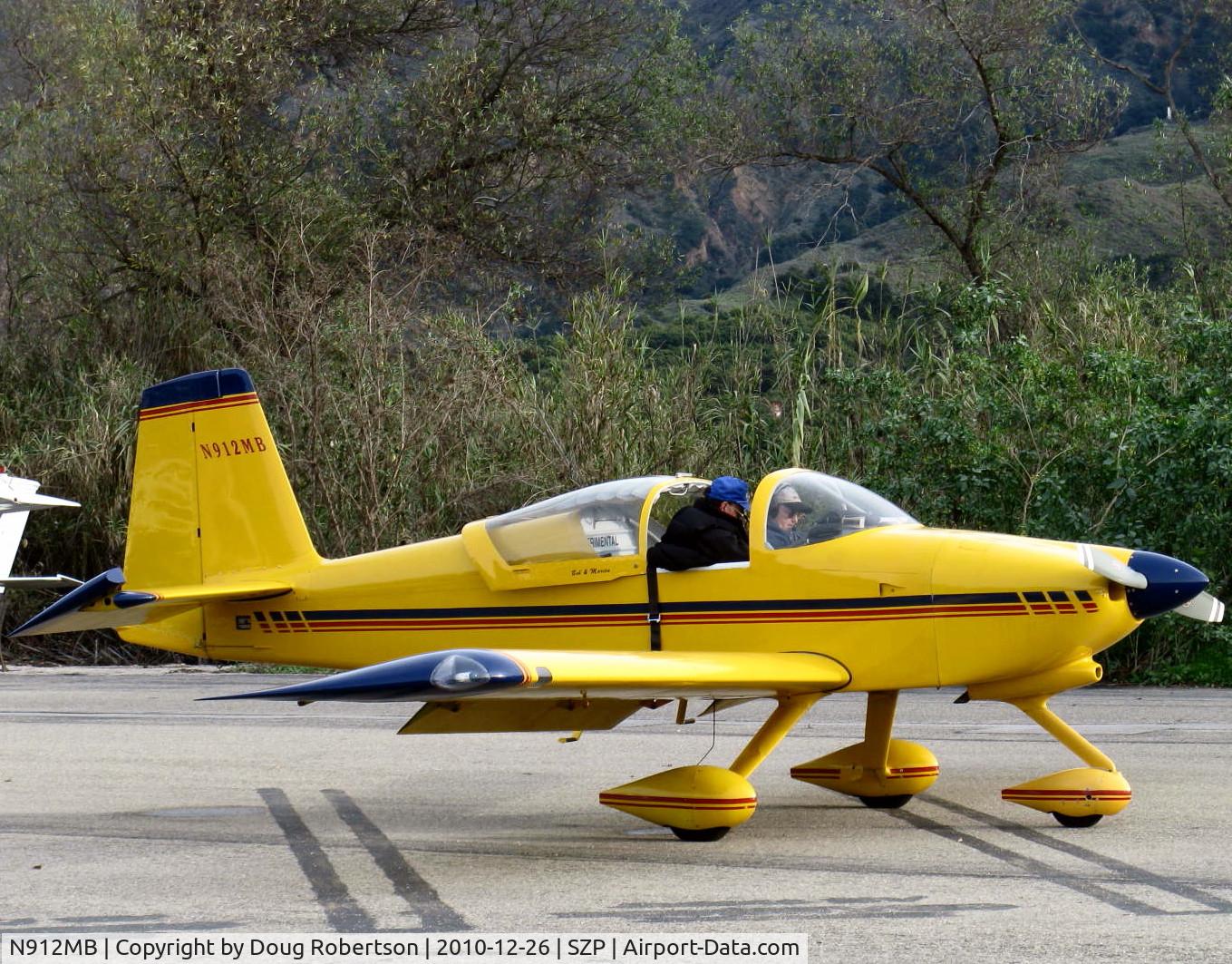N912MB, 2004 Vans RV-9A C/N 90112, 2004 Nauman VAN's RV-9A, Lycoming O-320 160 Hp, preflight