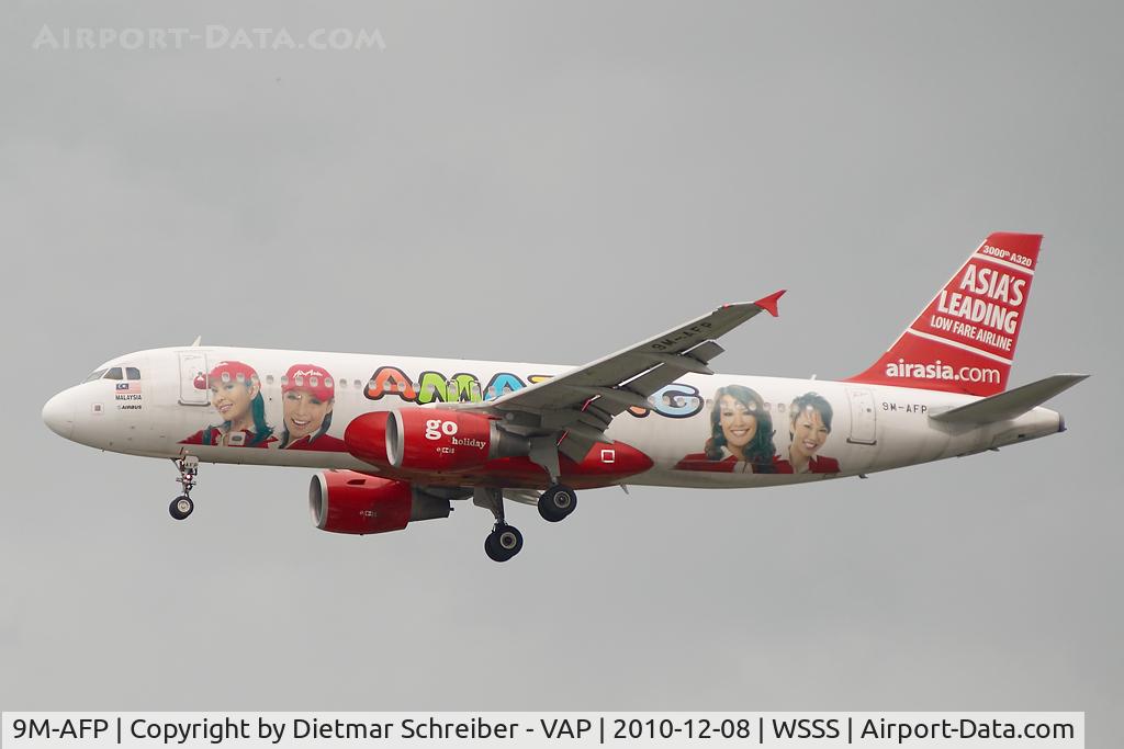 9M-AFP, 2007 Airbus A320-214 C/N 3000, Air Asia Airbus 320