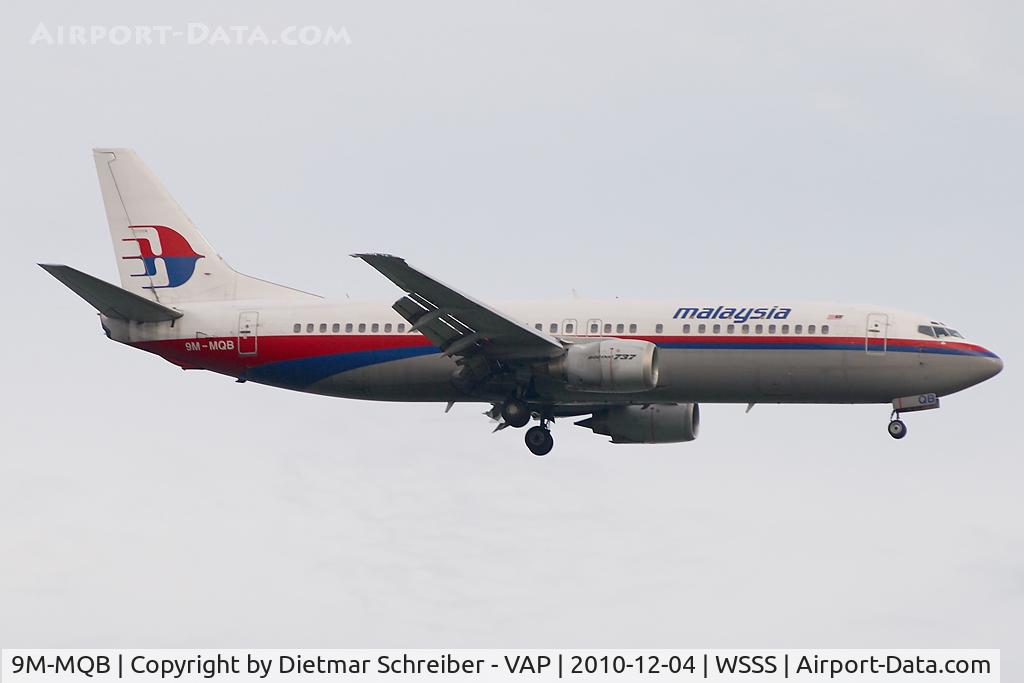 9M-MQB, 1993 Boeing 737-4H6 C/N 26459, Malaysia Boeing 737-400