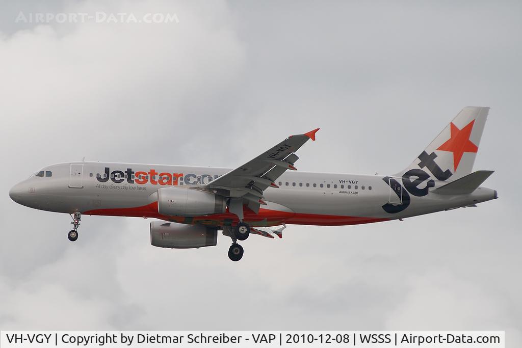 VH-VGY, 2010 Airbus A320-232 C/N 4177, Jetstar Airbus 320