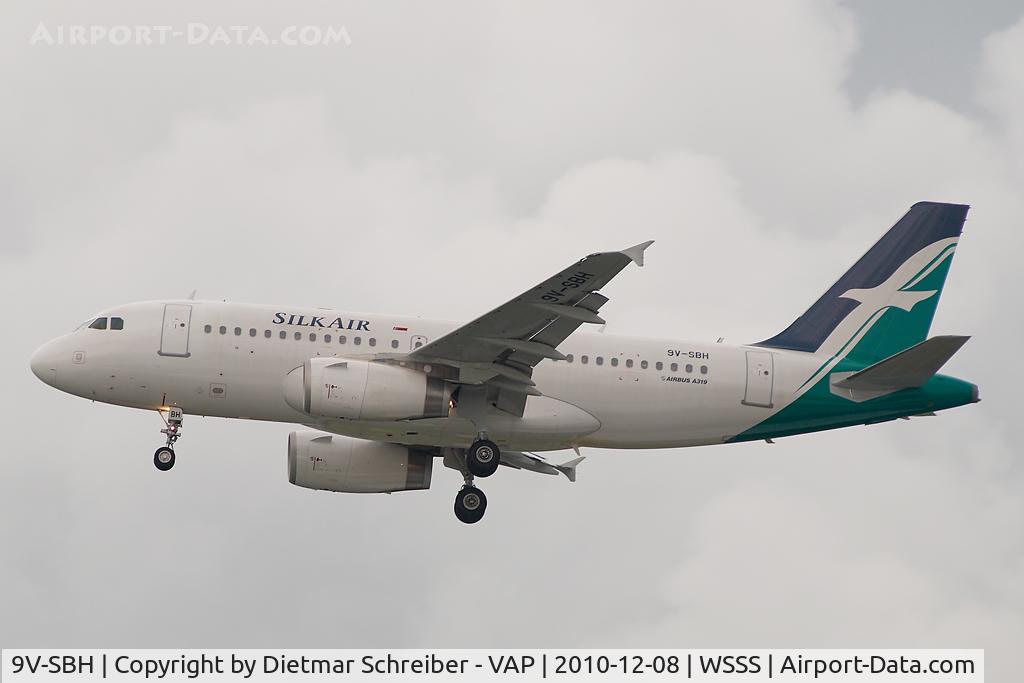 9V-SBH, 2010 Airbus A319-133 C/N 4259, Silkair Airbus 319