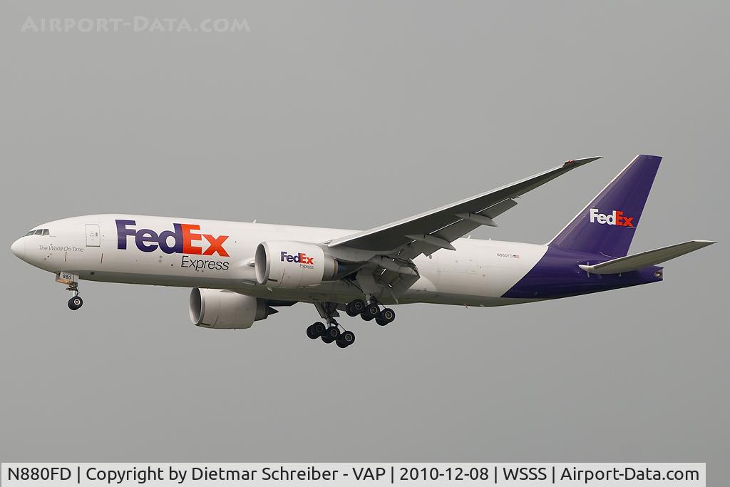 N880FD, 2008 Boeing 777-F28 C/N 32967, Fedex Boeing 777-200