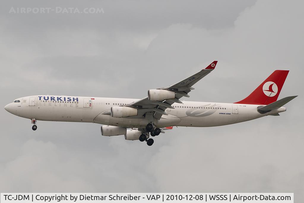 TC-JDM, 1996 Airbus A340-311 C/N 115, Turkish Airbus 340-300