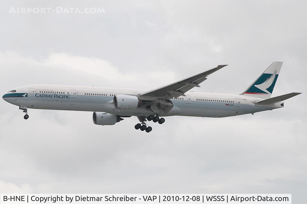 B-HNE, 1997 Boeing 777-367 C/N 27507, Cathay Pacific Boeing 777-300