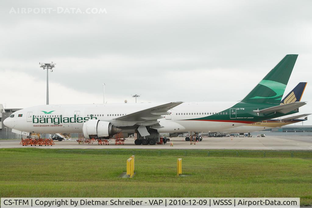CS-TFM, 1998 Boeing 777-212/ER C/N 28513, Bangladesh Boeing 777-200