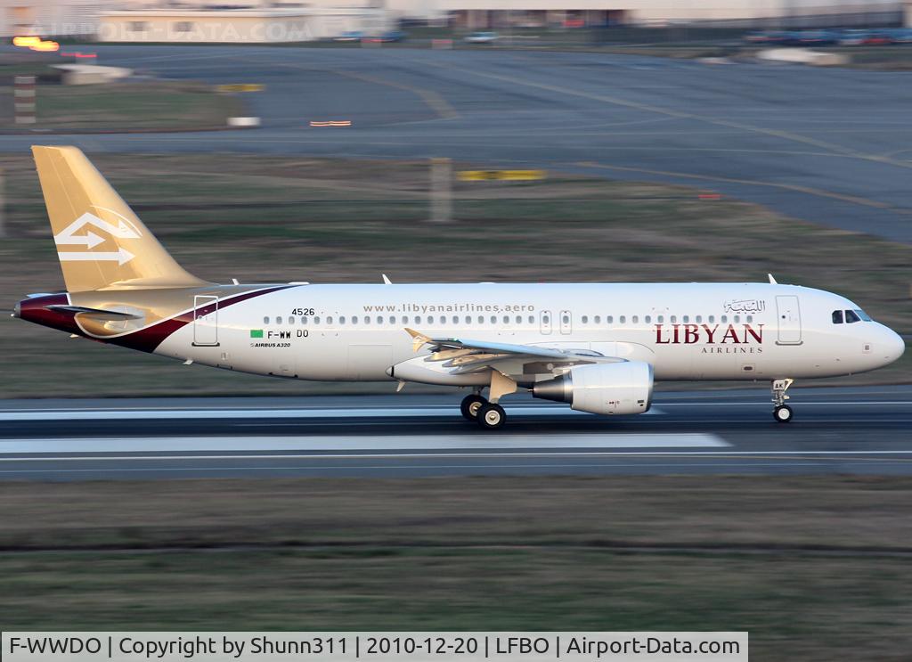 F-WWDO, 2010 Airbus A320-214 C/N 4526, C/n 4526 - To be 5A-LAK
