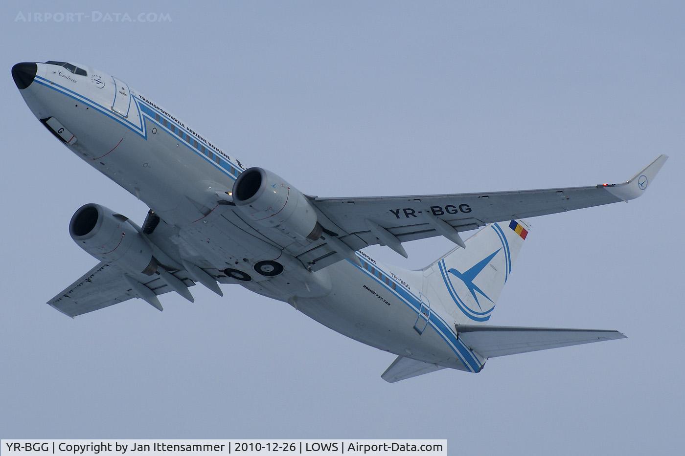 YR-BGG, 2001 Boeing 737-78J C/N 28442, YR-BGG @ LOWS