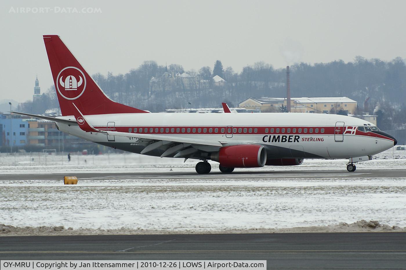 OY-MRU, 1999 Boeing 737-73S C/N 29079, OY-MRU @ LOWS