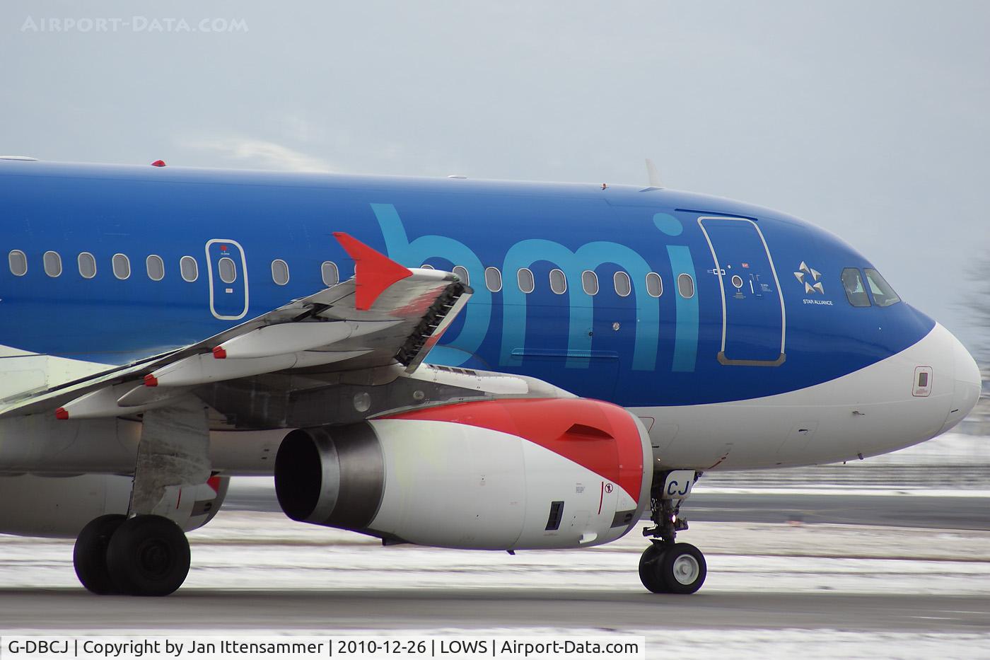 G-DBCJ, 2006 Airbus A319-131 C/N 2981, G-DBCJ @ LOWS
