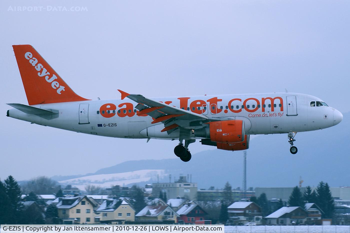 G-EZIS, 2005 Airbus A319-111 C/N 2528, G-EZIS @ LOWS