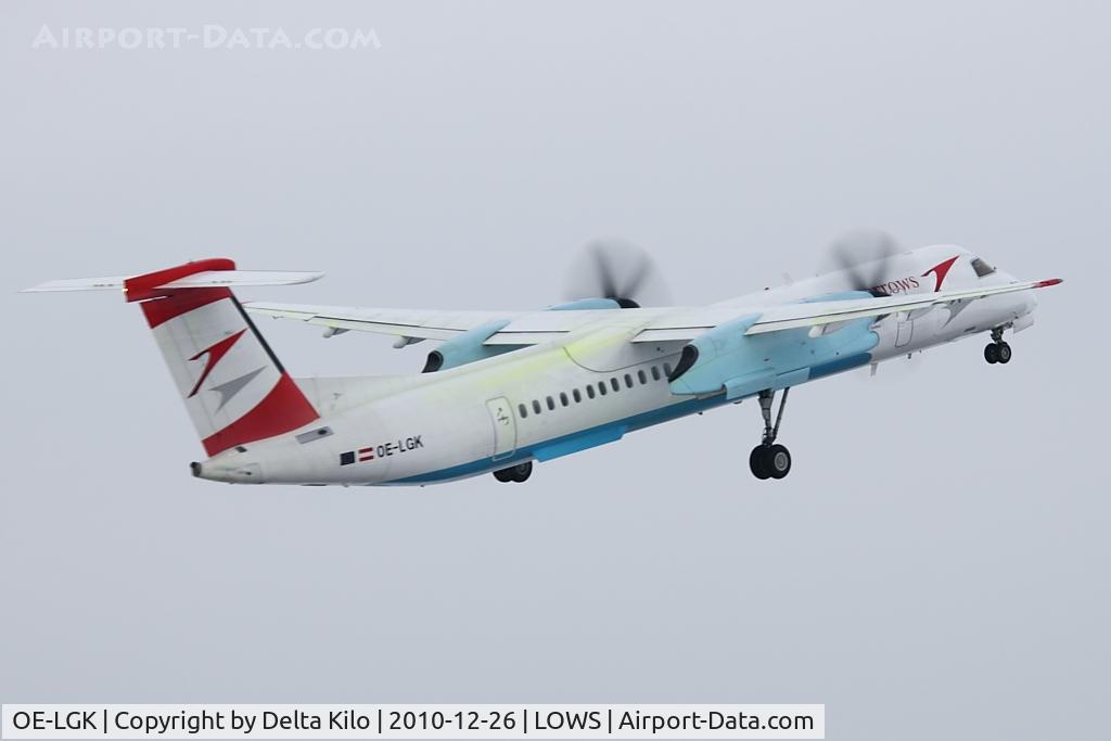 OE-LGK, 2009 De Havilland Canada DHC-8-402Q Dash 8 C/N 4280, TYR [VO] Austrian Arrows