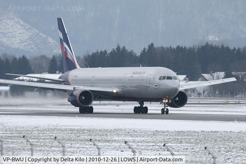 VP-BWU, 1991 Boeing 767-3T7ER C/N 25076, AFL [SU] Aeroflot