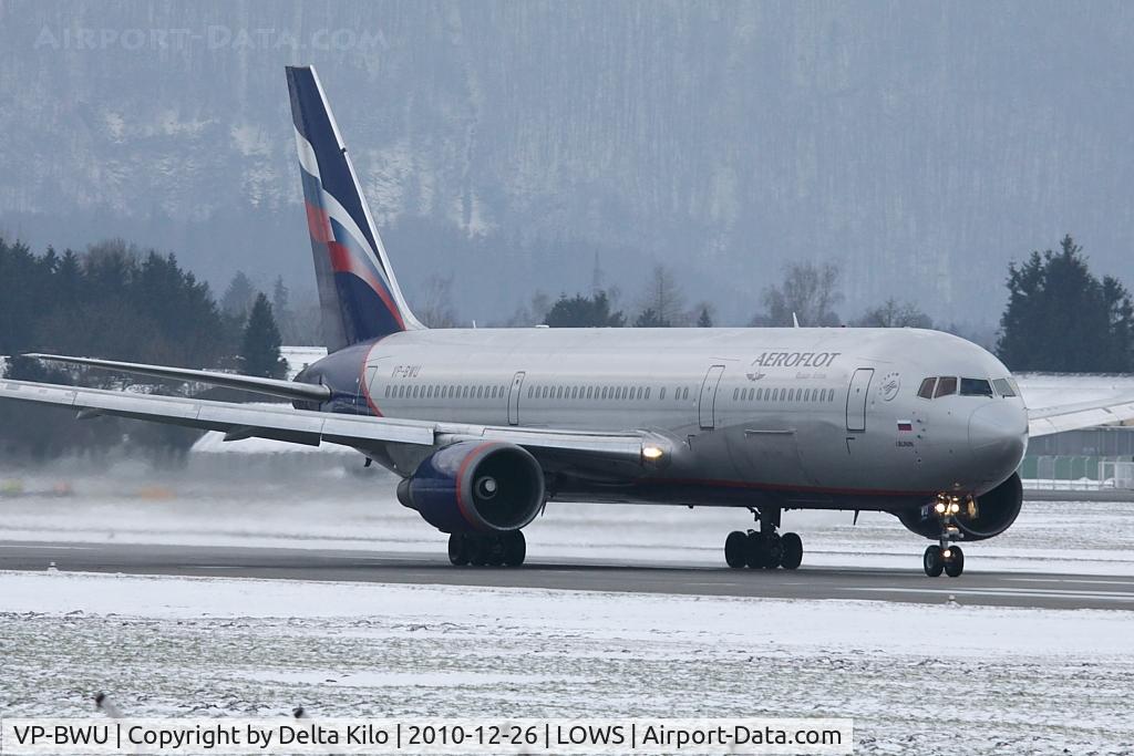VP-BWU, 1991 Boeing 767-3T7ER C/N 25076, AFL [SU] Aeroflot