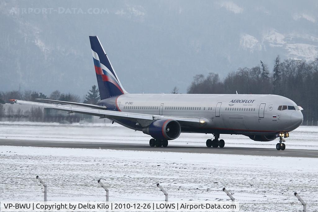 VP-BWU, 1991 Boeing 767-3T7ER C/N 25076, AFL [SU] Aeroflot