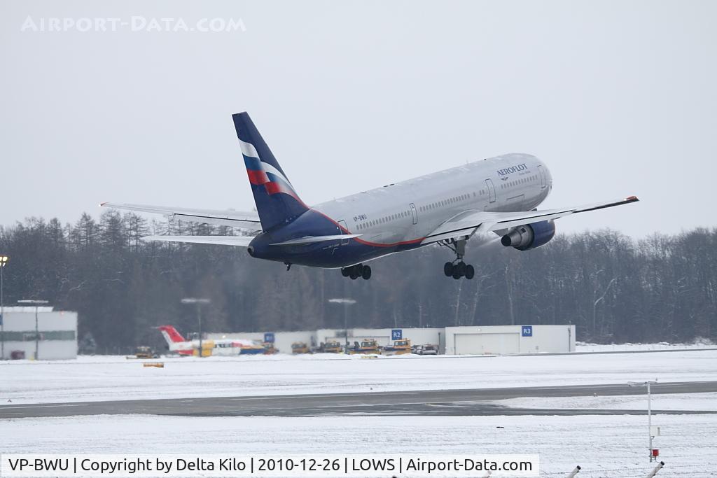 VP-BWU, 1991 Boeing 767-3T7ER C/N 25076, AFL [SU] Aeroflot